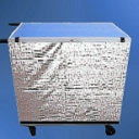 Silver Mesh Show Trolley Surrounds